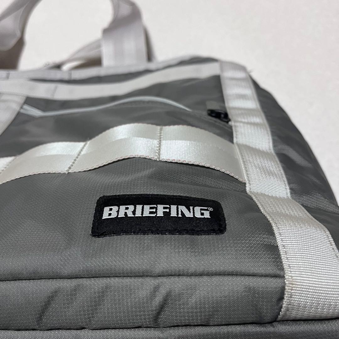 BRIEFING ブリーフィング ボストンバッグ グレー NEO 3ROOMS