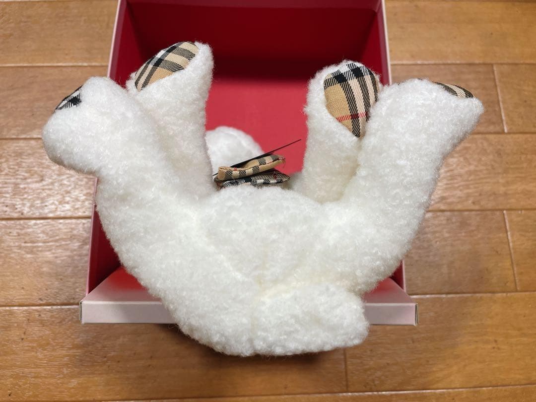 BURBERRY バーバリー 犬 ぬいぐるみ マフラー ノバチェック 1999