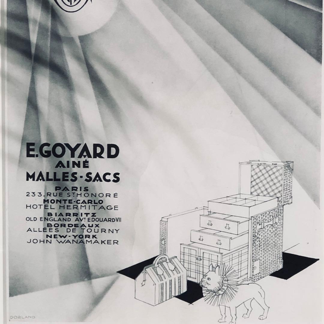 GOYARD アンティークポスター1920’s