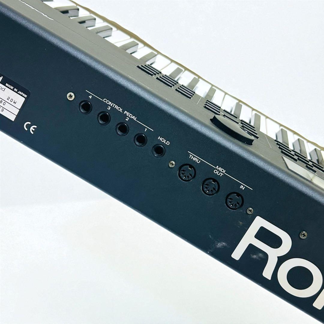【動作良好】Roland XP-80 シンセサイザー 76鍵盤 ソフトケース付き