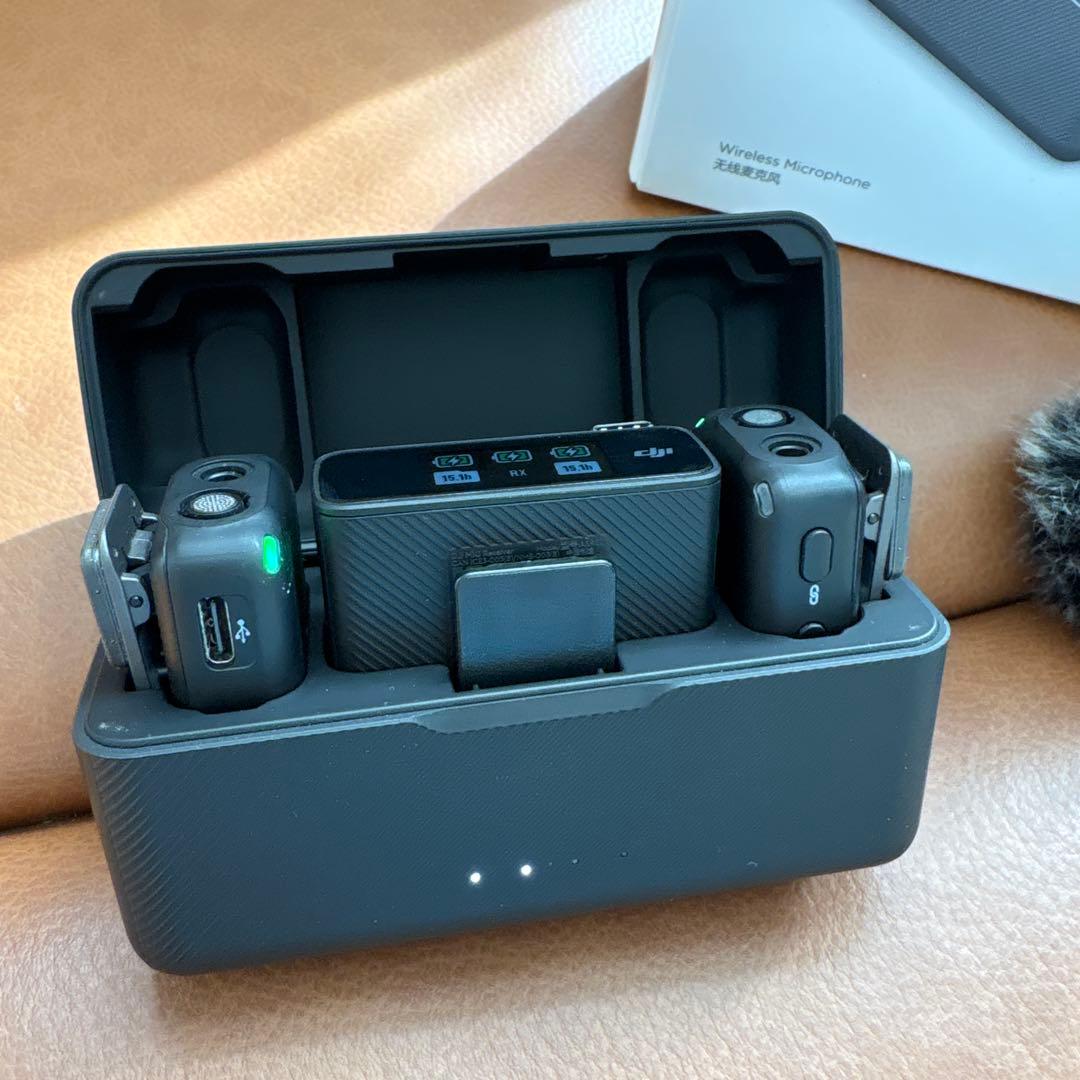 DJI MIC ワイヤレスマイク (欠品部品あり)