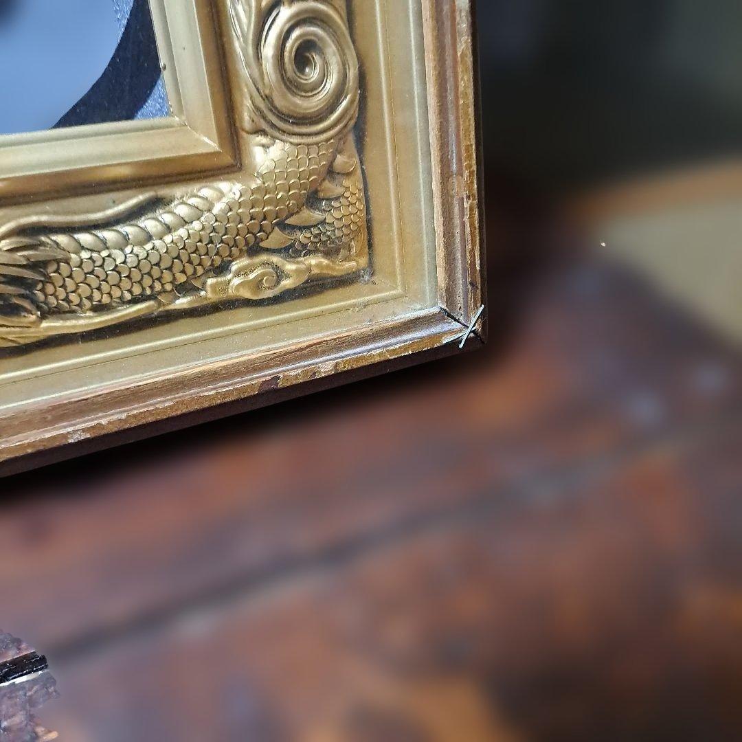 ひ*き様 希少 松庵　純金純銀鍍金　昇龍　縁起物 開運 金運 再出品です