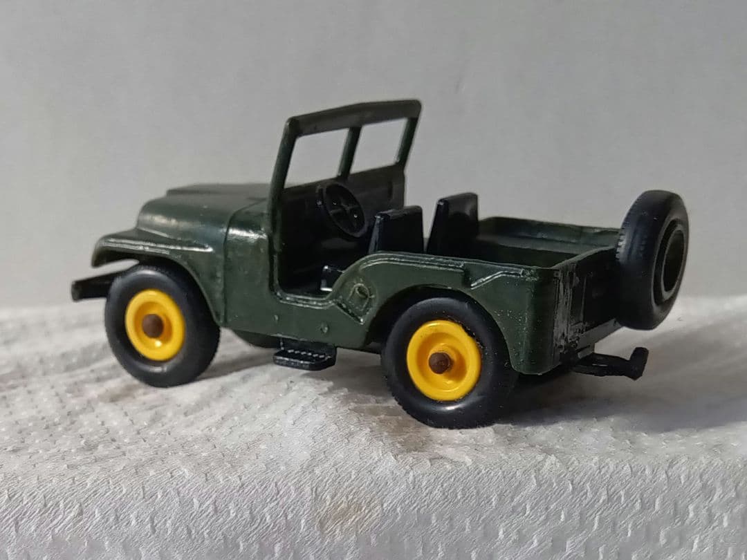 に*ん様 ミニカー マッチボックス 72 ジ―プ ＆ 38 ホンダ バイク トレ