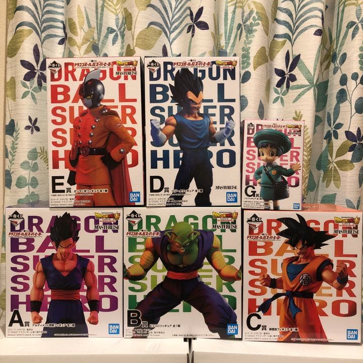 ドラゴンボール　超スーパーヒーロー　一番くじ　セミコンプ　悟空　ラストワン　神龍