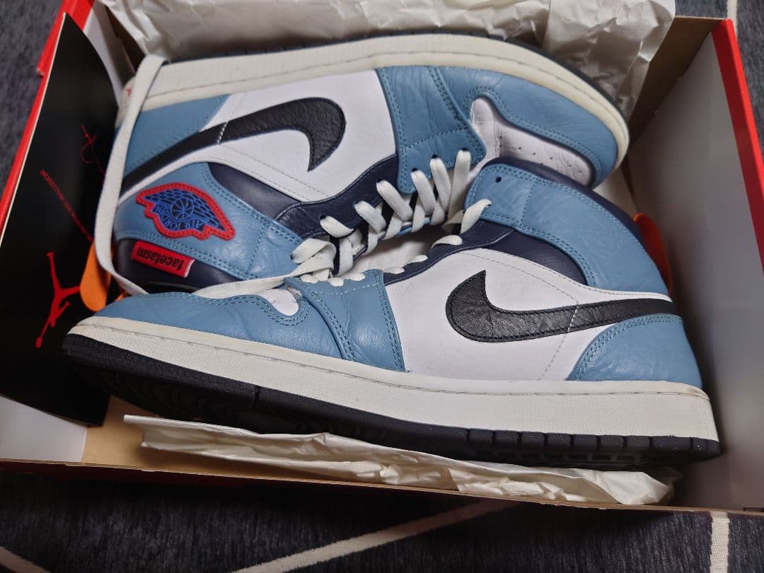 シューズ(男性用) NIKE AIR JORDAN 1 MID FEARLESS FACETASM