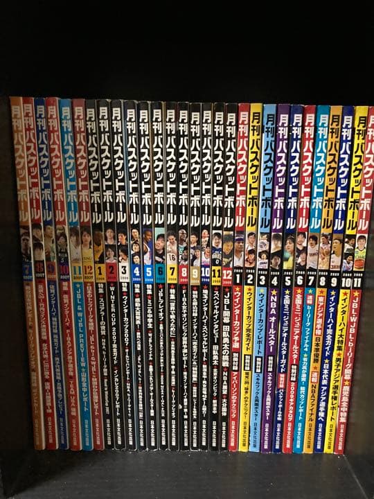 月刊バスケットボール　2000年1月から2014年12月まで　(欠品あり)