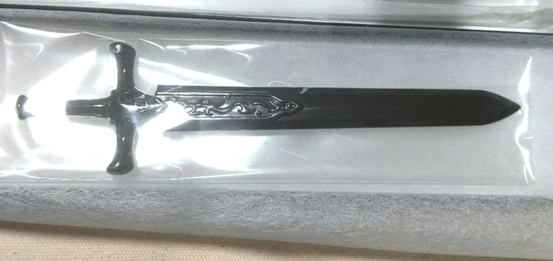 新品】カルドゲヘナ黒炎の剣ペーパーナイフ フレイムケインマッシュルMASHLE