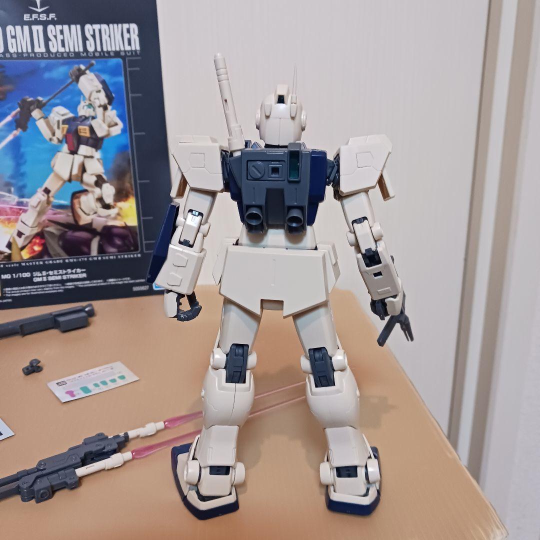 MG 1/100 ジムII セミストライカー ガンプラガンダム の プラモデル