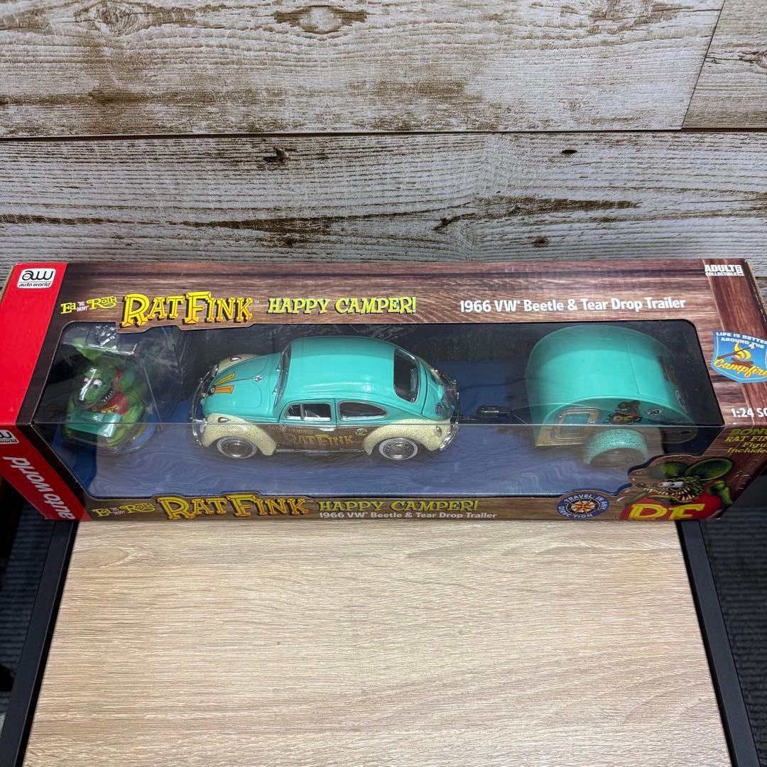その他 Rat Fink Happy Camper 1966 VW Beetle