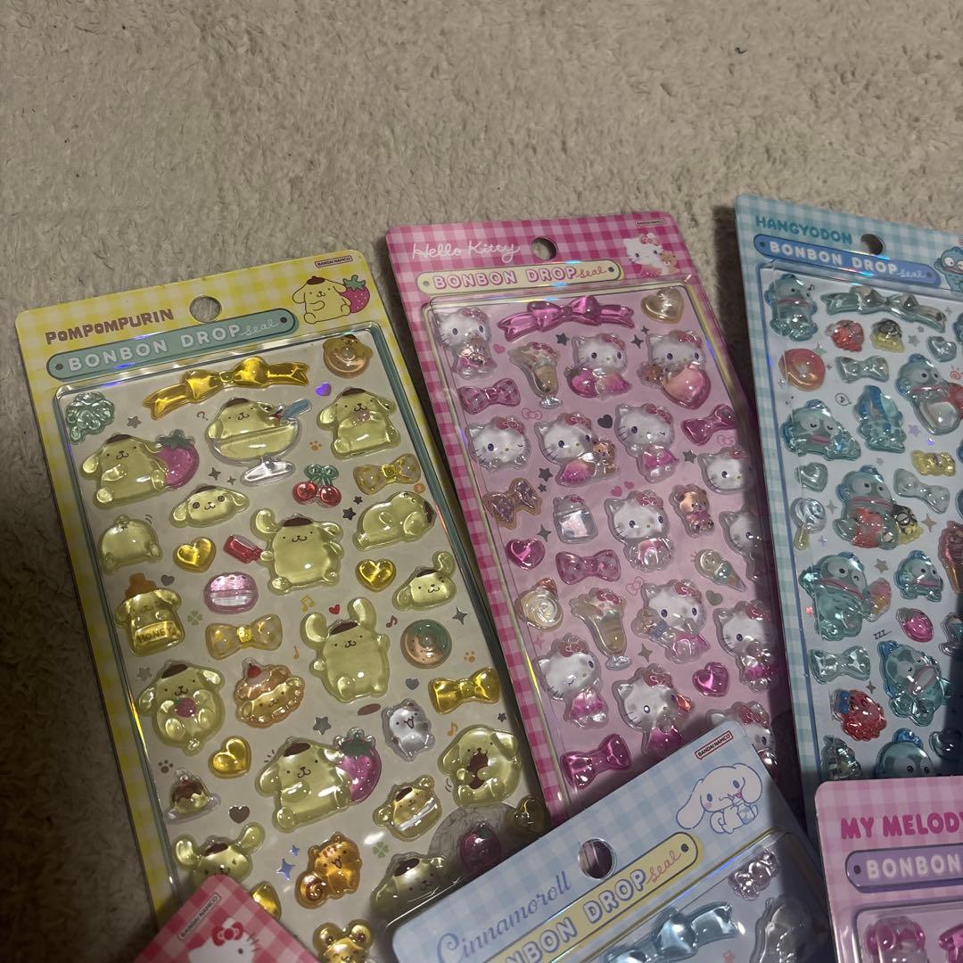 サンリオ ボンボンドロップシール 正規品