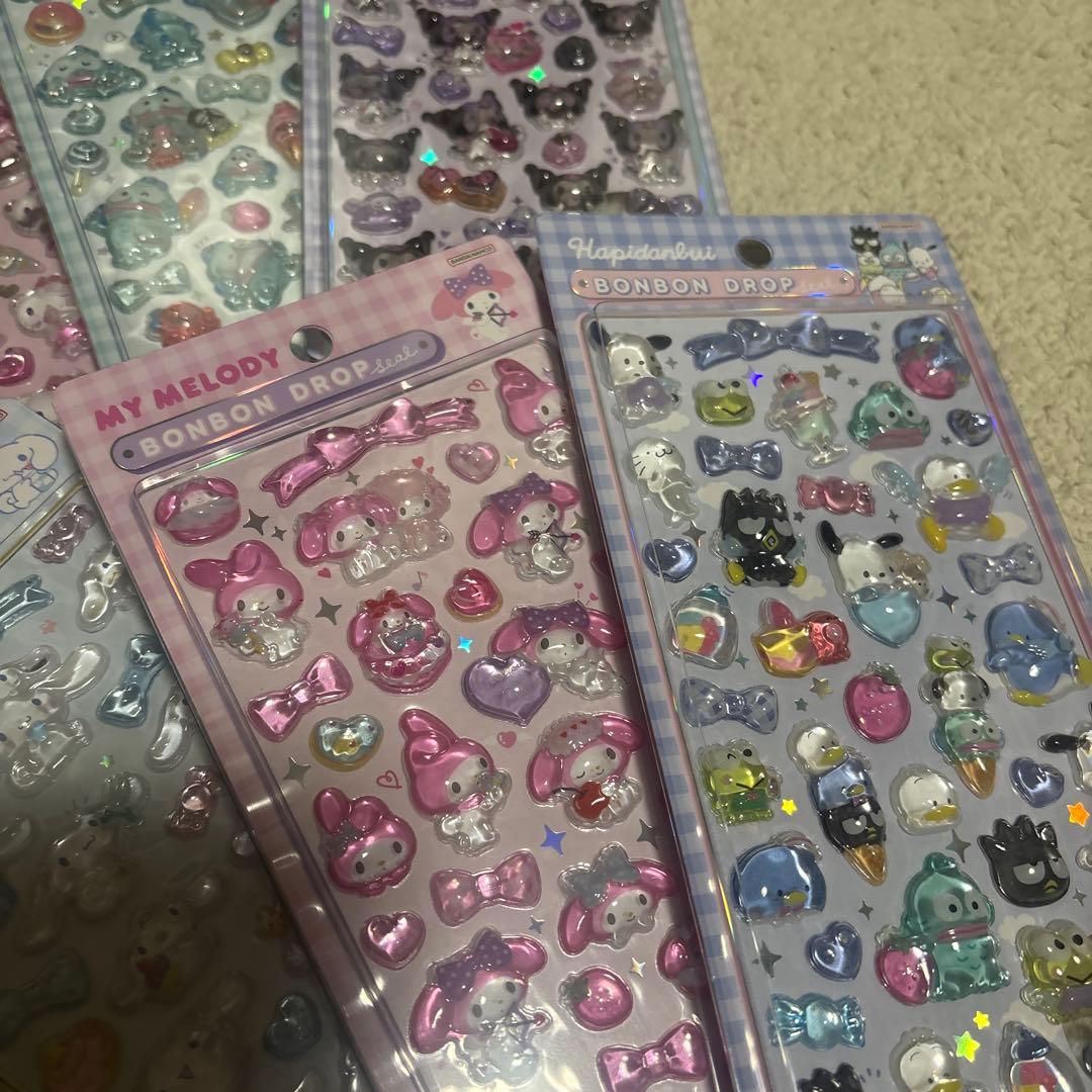 サンリオ ボンボンドロップシール 正規品