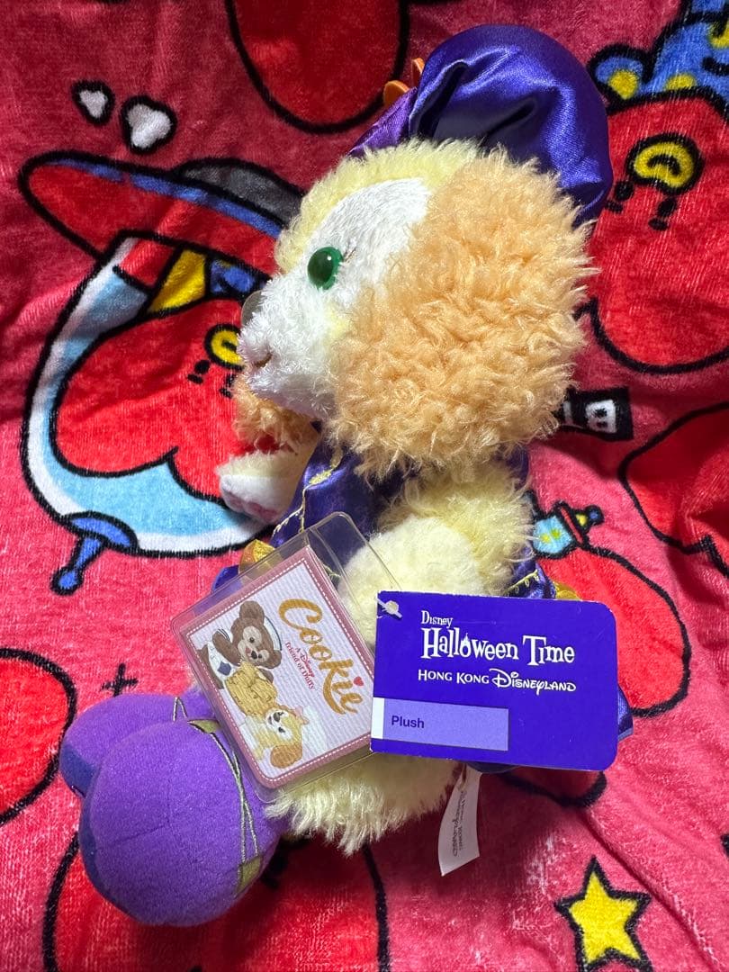 香港ディズニー クッキーアン ハロウィン ぬいぐるみ SS