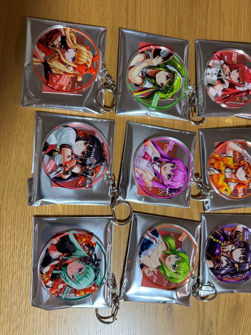 全12種 ROOTS26 GIRLS COLLECTION アクリルキーホルダー
