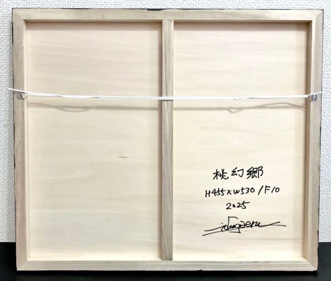 原画　金魚　動物画　絵画　アクリル画　現代アート　細密画　手描き　一点物