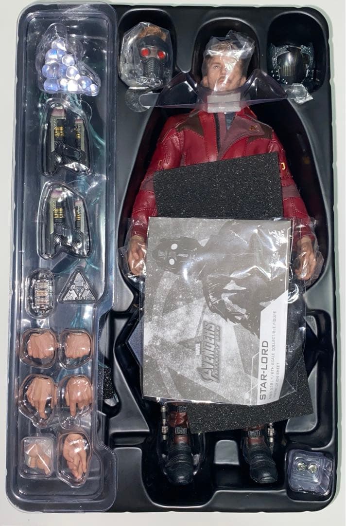 【美品】ホットトイズ スターロード セット marvel