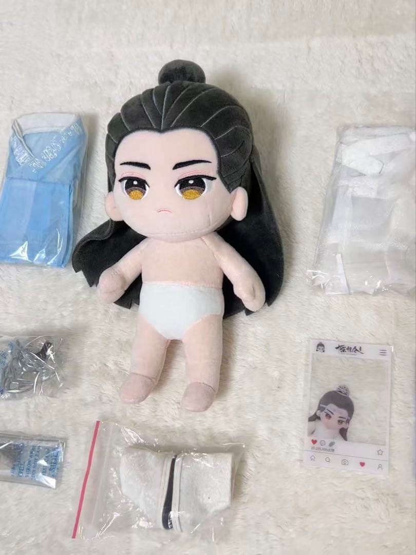 陳情令 公式 ぬいぐるみ 藍忘機 魏無羨 minidoll典藏特典版