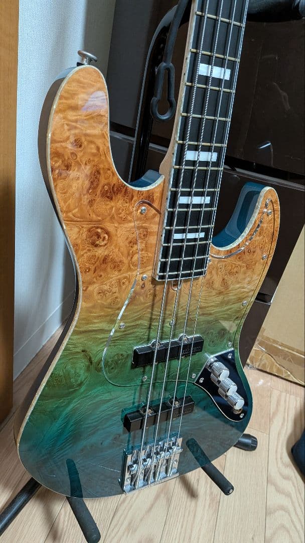 ベース Bacchus Craft WL4BM-ALD/BLU-GRD-MH