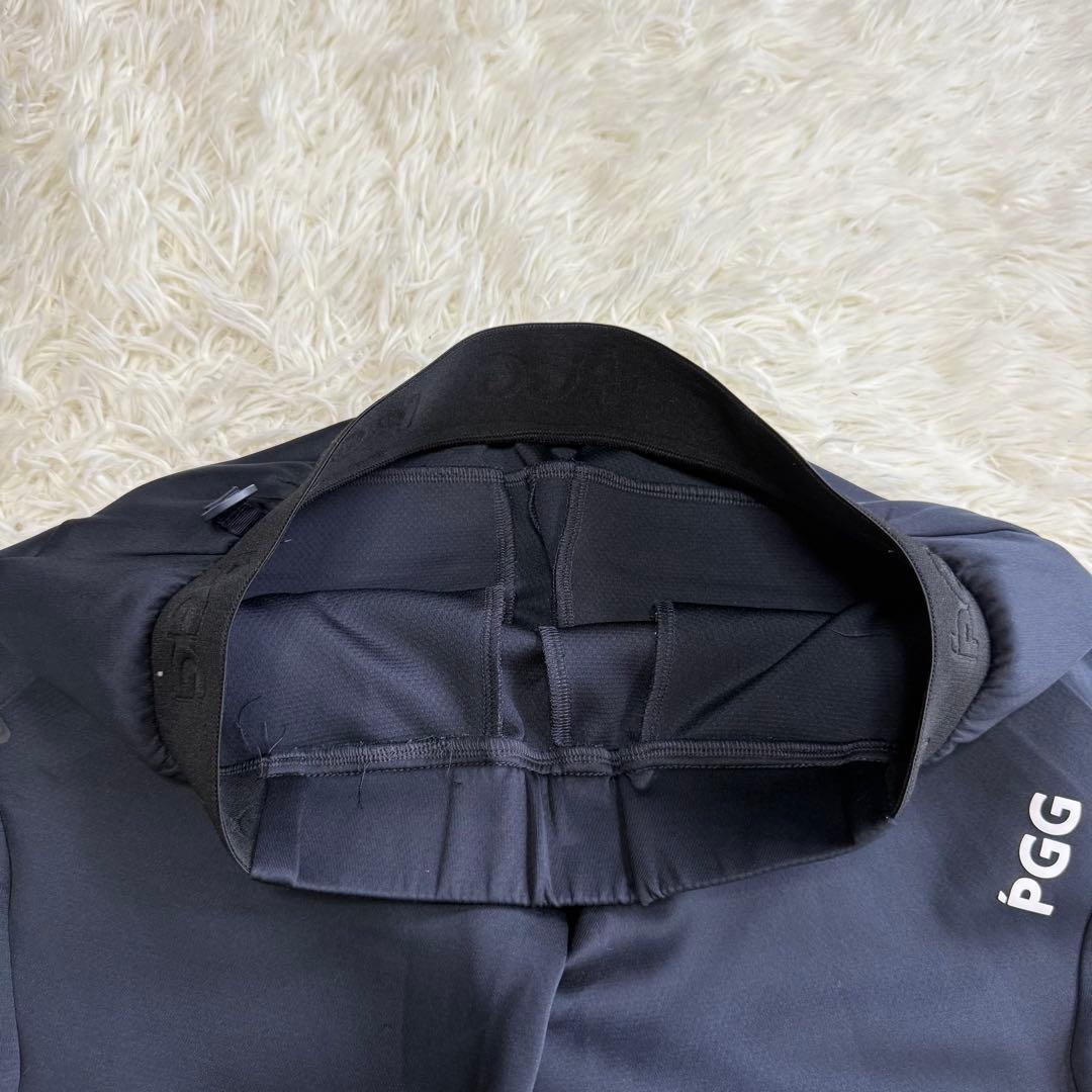 【パーリーゲイツ】極美品 セットアップ ネイビー 5サイズ pgg メンズ