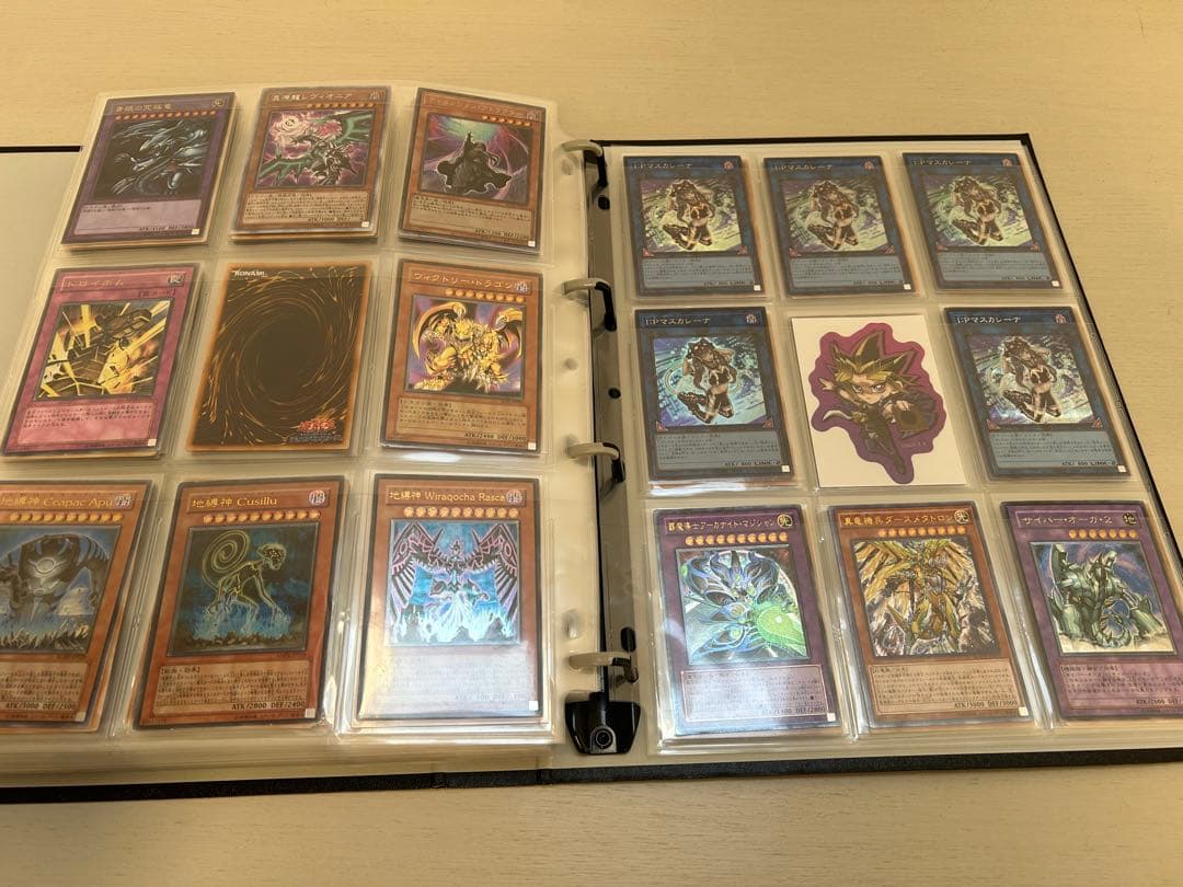 遊戯王　カードファイルごと　引退品