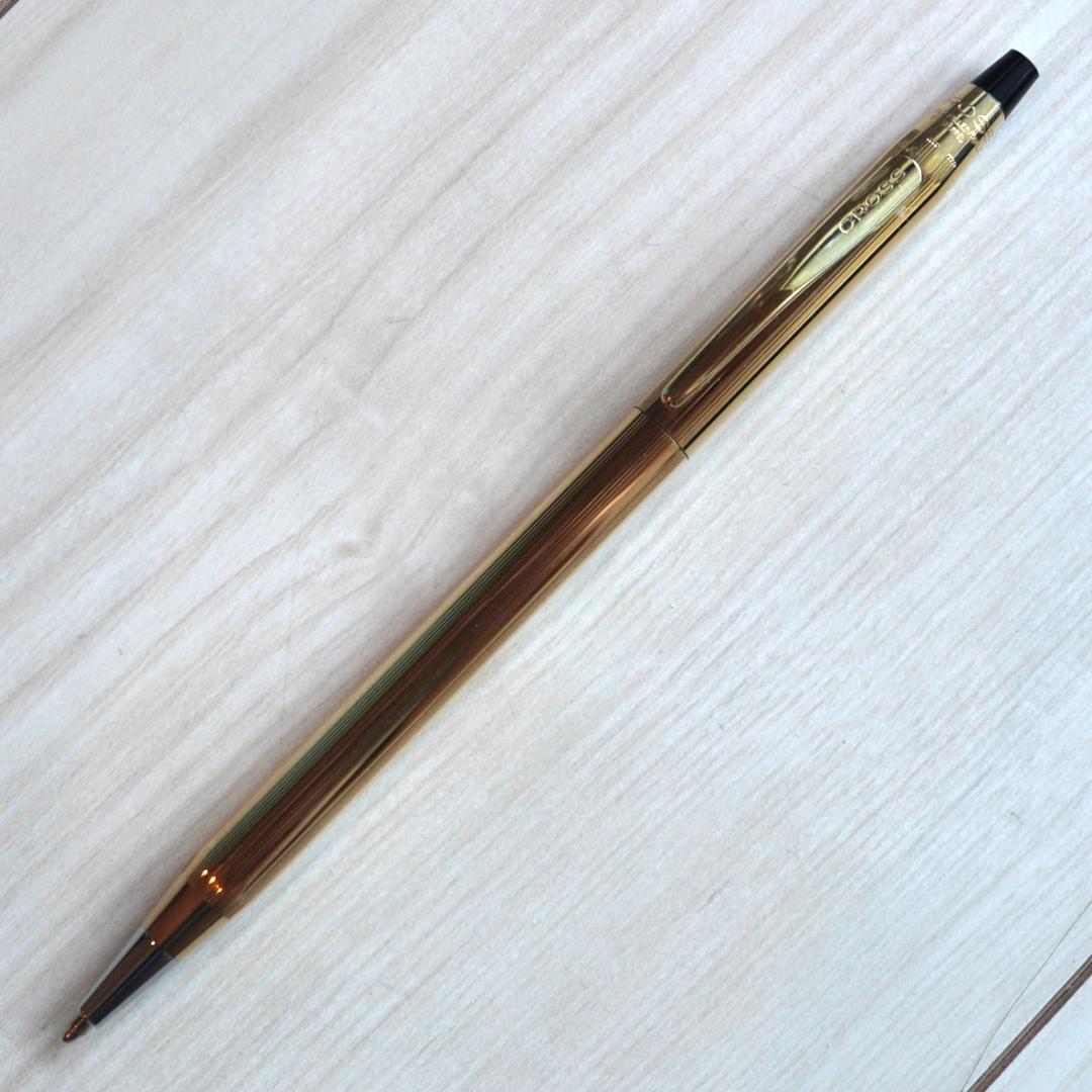 【新品未使用】CROSS クロス クラシックセンチュリー 10金張 ボールペン