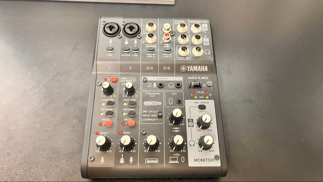 DJ機材 AG06 MK2