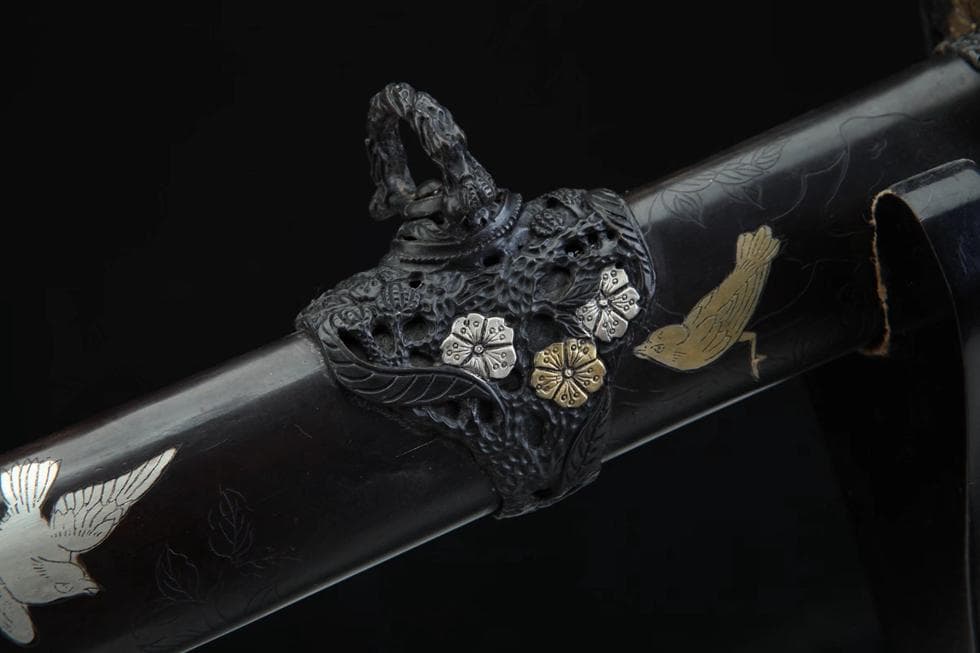 カササギ登梅太刀 日本刀 模造刀 居合刀 武士道 武蔵 鑑賞用 手鍛造打