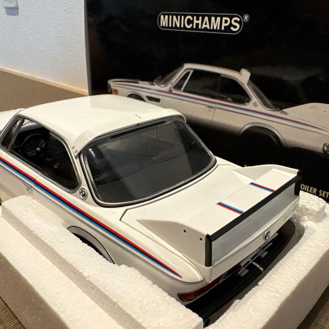 バ*ー様 MINICHANPS 1/18  3.0 CSL 1973 ミニ