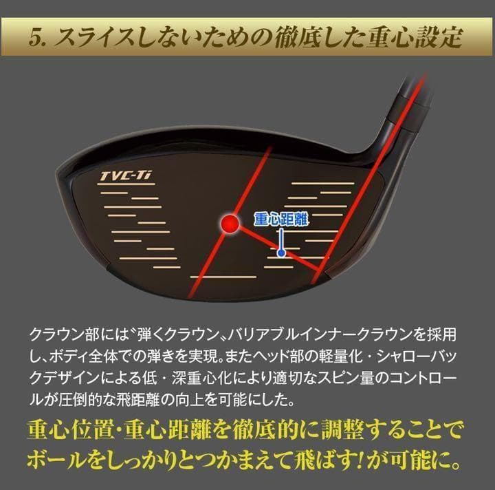 【ヘッドのみ】世界最薄超高反発で40yUP! マキシマックス ブラックプレミア