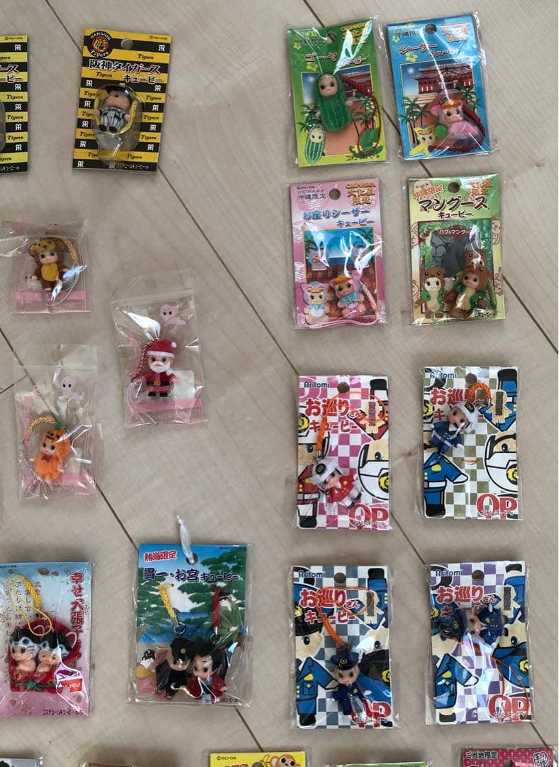 ☆未使用☆ご当地 限定 キューピー ストラップ 50個セット まとめ売り