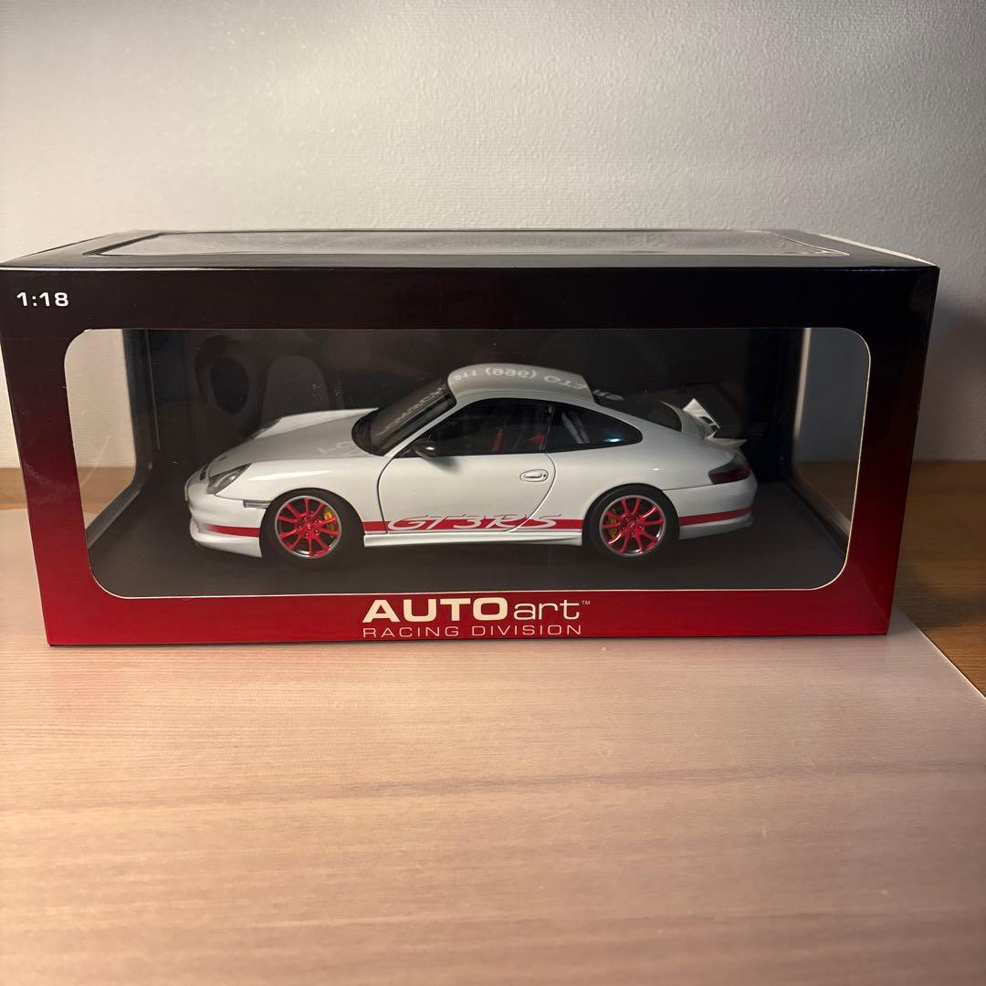 オートアート　911 996 gt3 rs 1/18 ミニカー