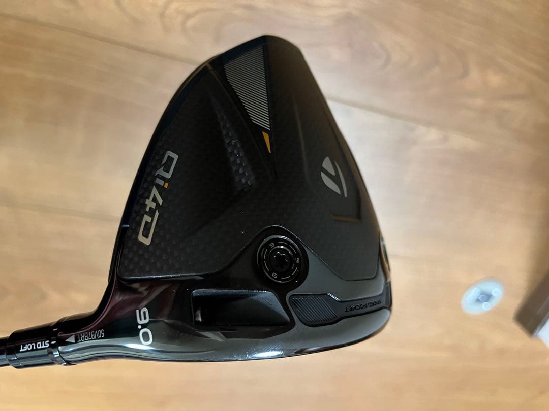 テーラーメイドQi4DドライバーREAX HR50 フレックスS 9度 送料込み