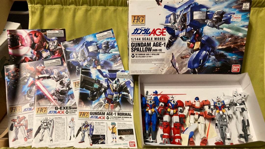 再再再値下げガンプラまとめ売り約30体ガンダム AGE 00ダブルオー フルドド