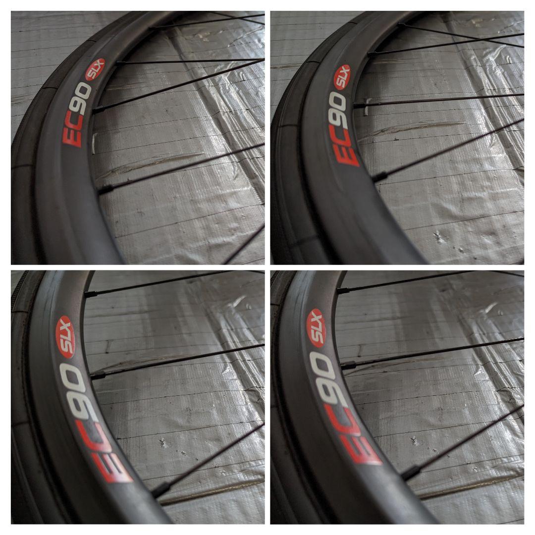 EASTON EC90SLX チューブラー　前後フルカーボン　ロードバイク