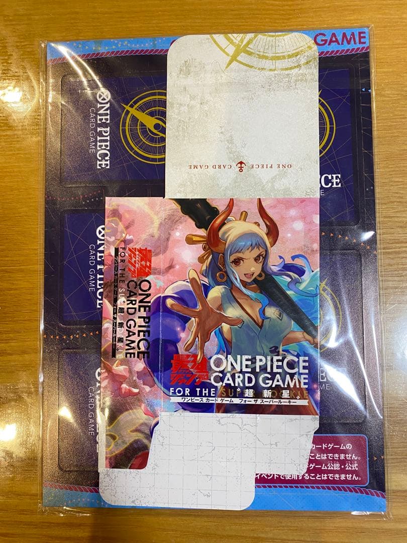 ワンピースカード　ミニカード　最強ジャンプ4月号　5月号付録　各2セット　b3