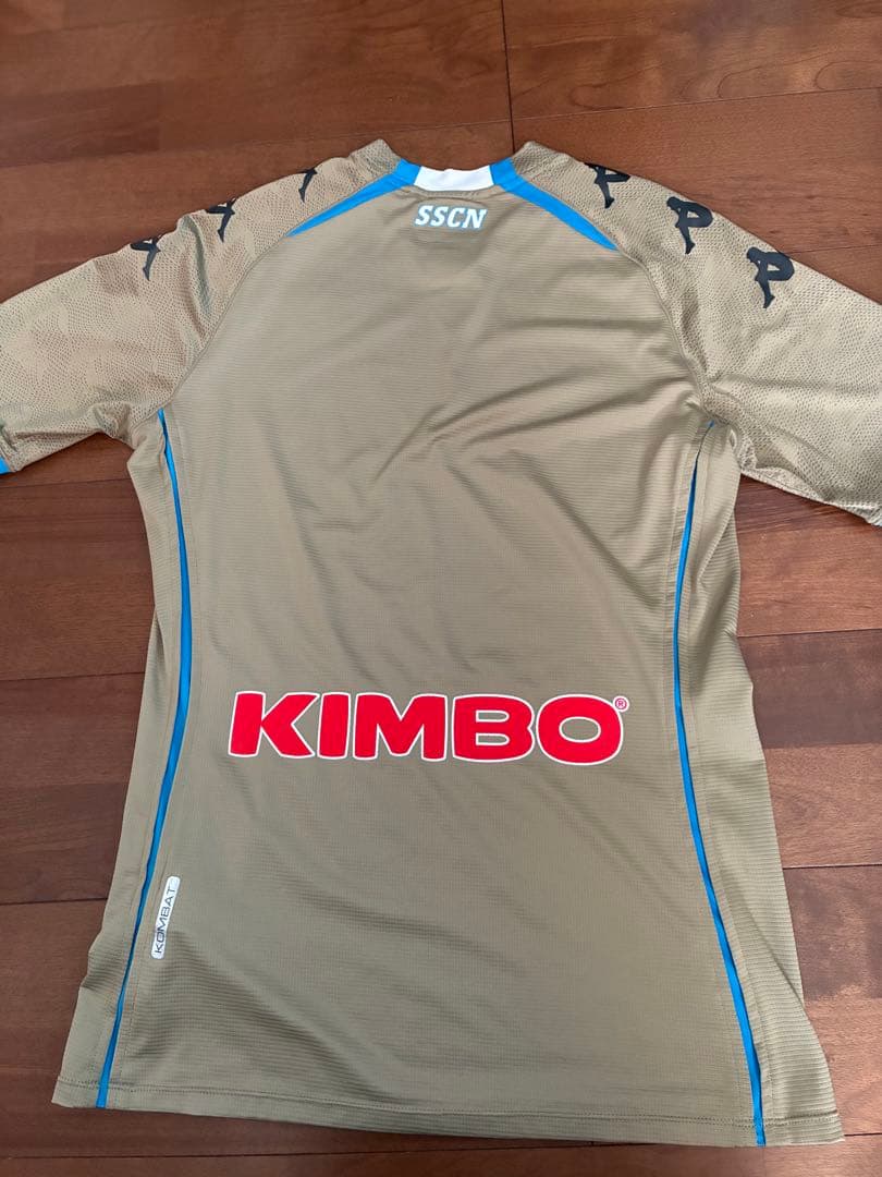 ナポリFC Kappa ホームユニフォーム Mサイズ