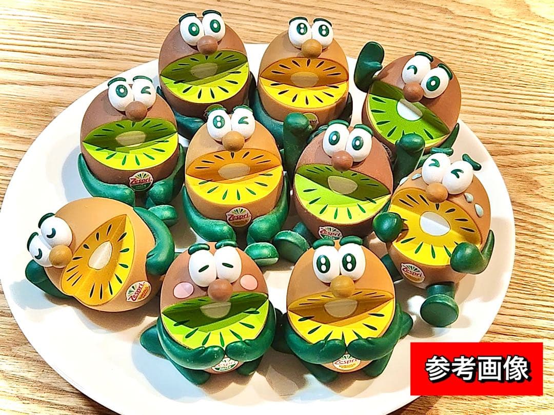 【限定1セットのみ‼️】キウイブラザーズ フィギュア グリーン ゴールド 12体