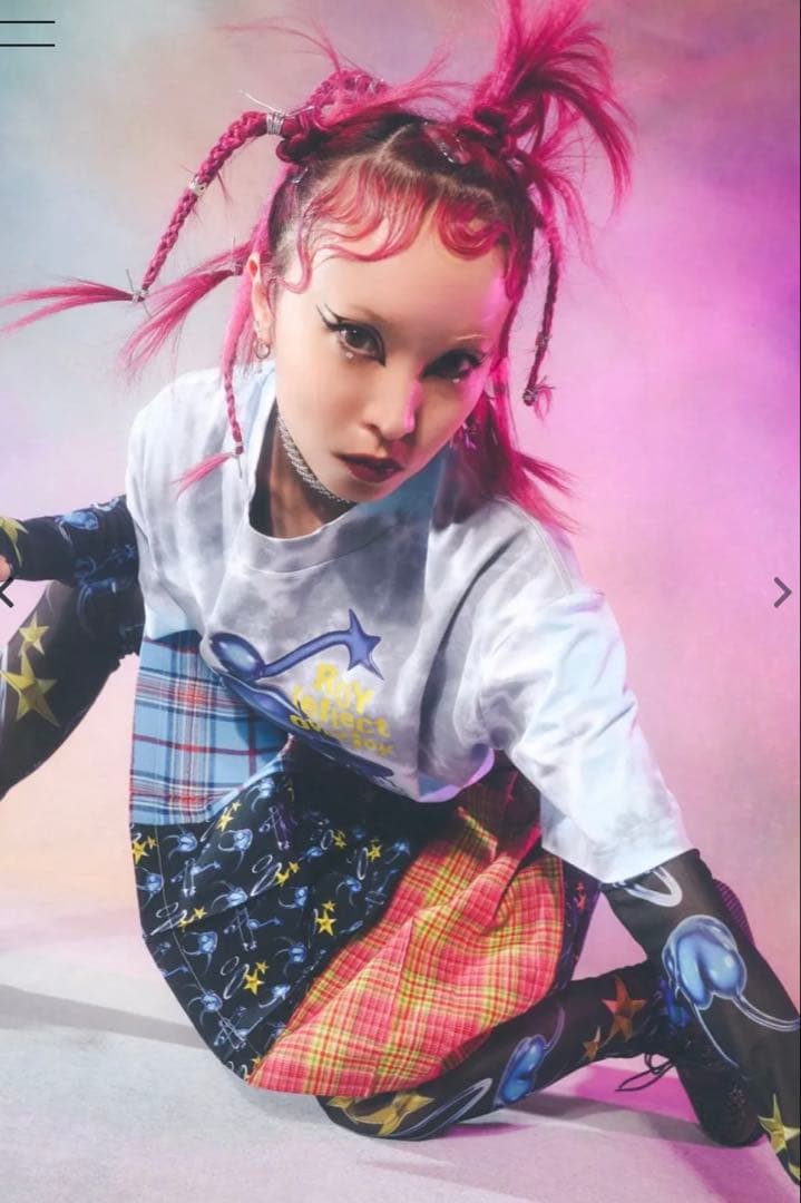 新品 LiSA ROY 総柄シアートップス