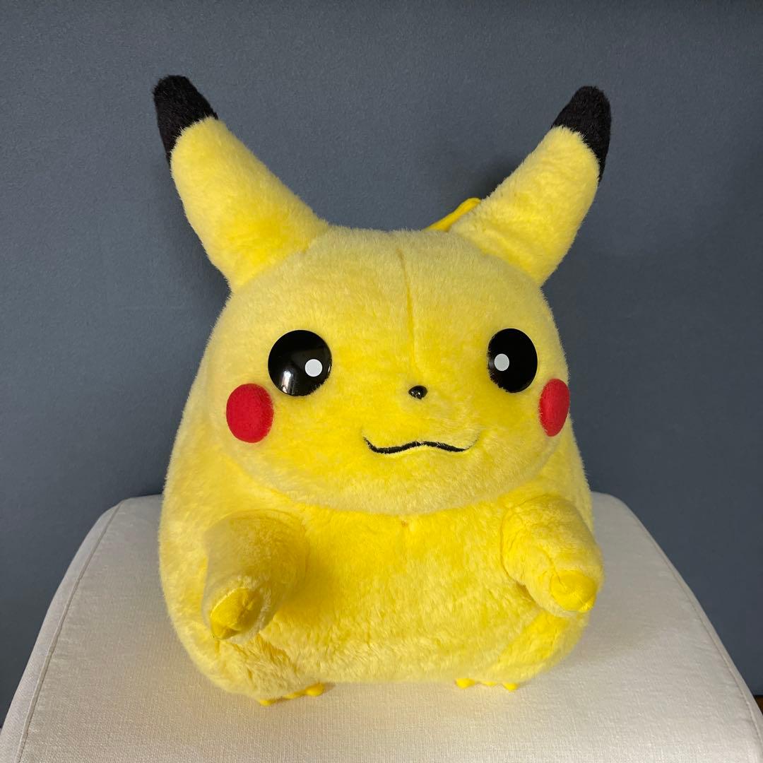 【美品】初期　ピカチュウ　ポケットモンスター TOMY 等身大　ぬいぐるみ