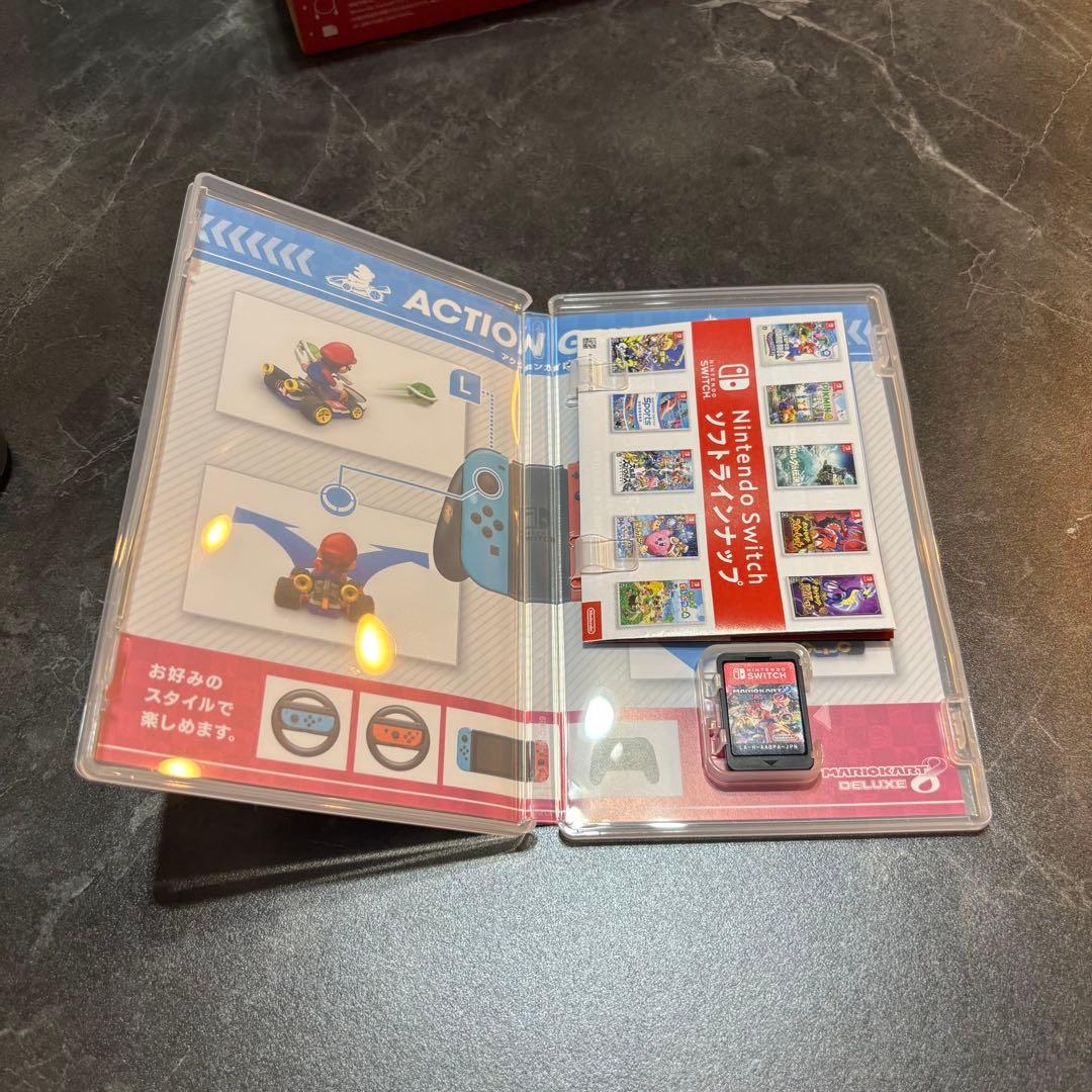 Nintendo Switch 本体 ブラック マリオカート付き