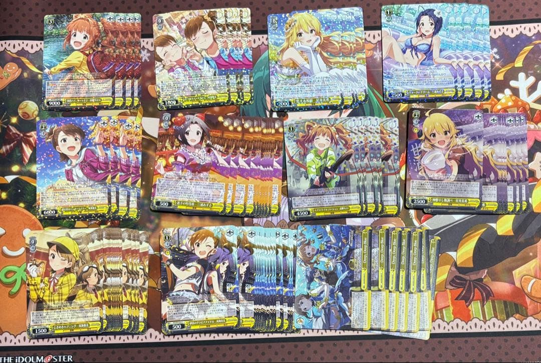 アイドルマスターミリオンライブ ヴァイスシュヴァルツ 1弾4コン+2弾まとめ売り