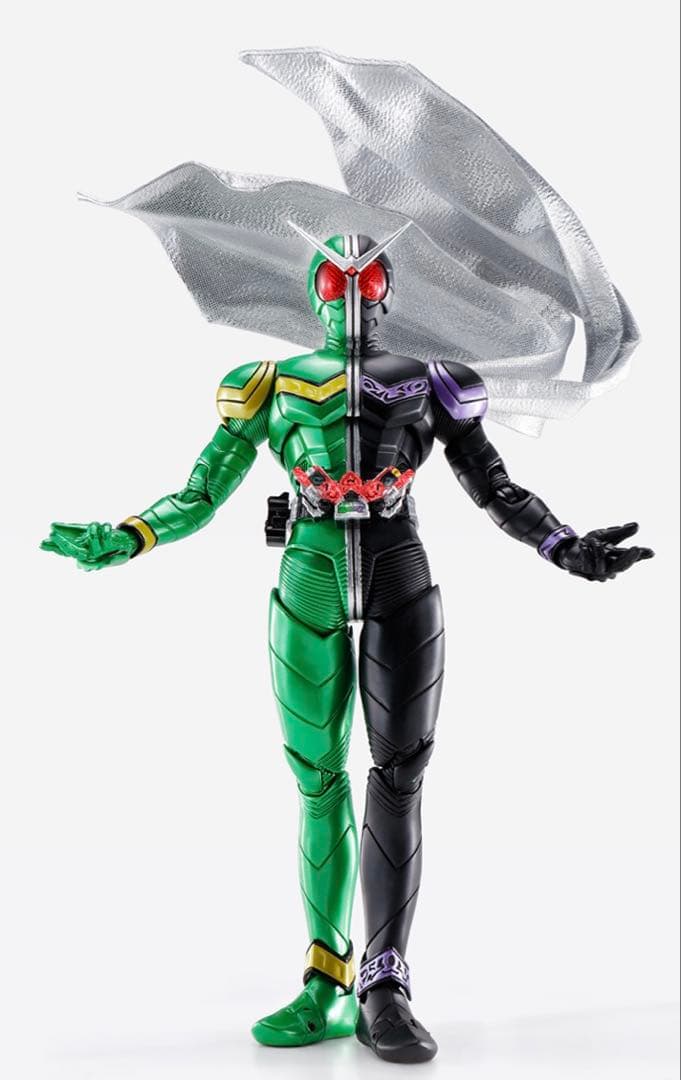 S.H.Figuarts 真骨彫　仮面ライダーW サイクロンジョーカー 風都探偵