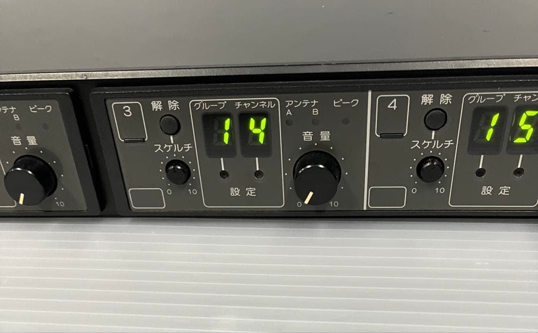 WT-1814 TOA ワイヤレスチューナー 4チャンネル