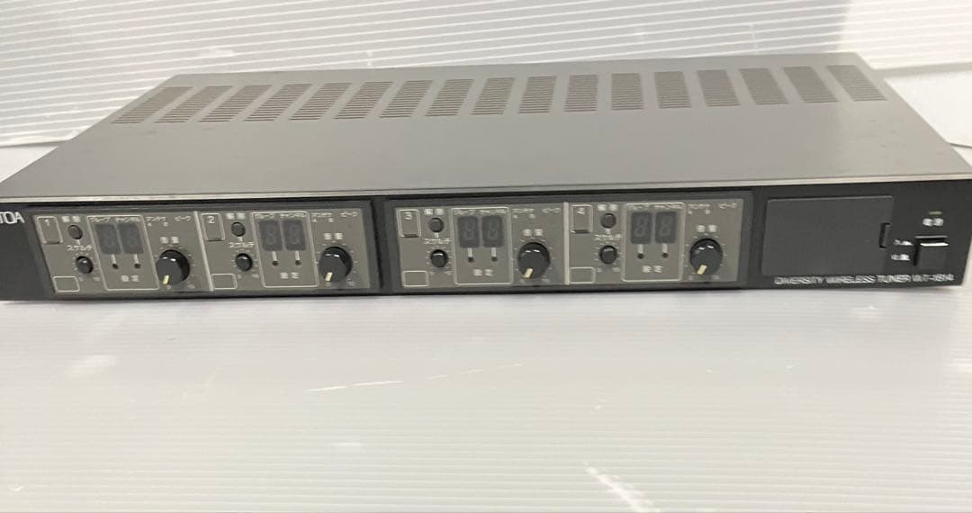 WT-1814 TOA ワイヤレスチューナー 4チャンネル