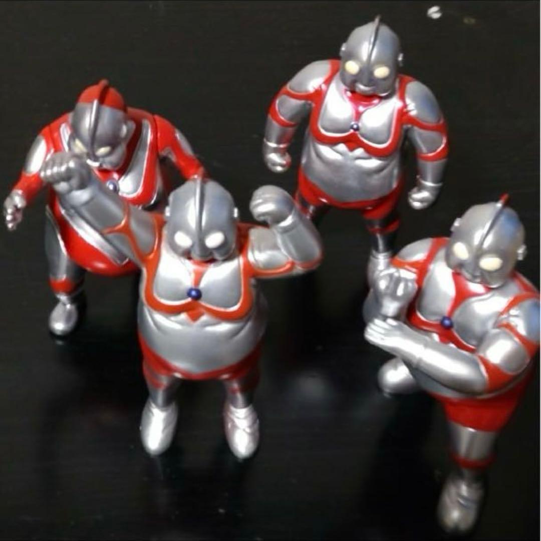 帰ってくるな　デブトラマン フィギュア 4体セット