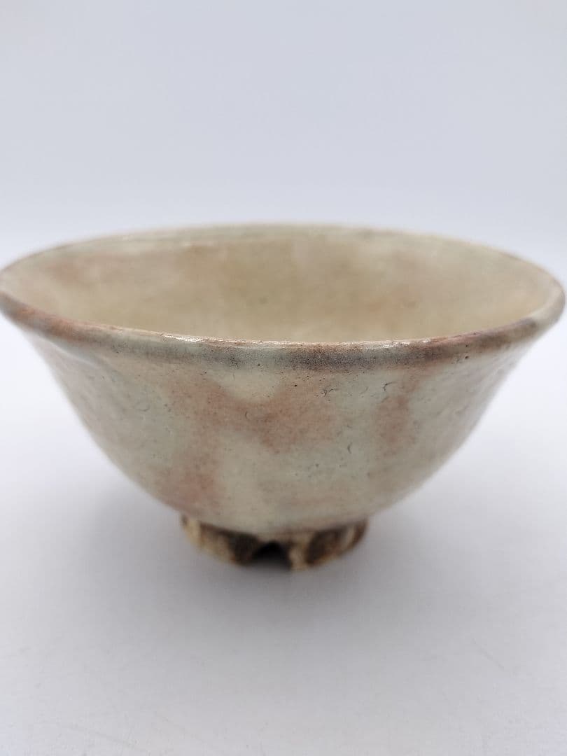 c762 数茶碗 萩 唐泊山 喜村晧司 10客 木箱 茶道具 古物