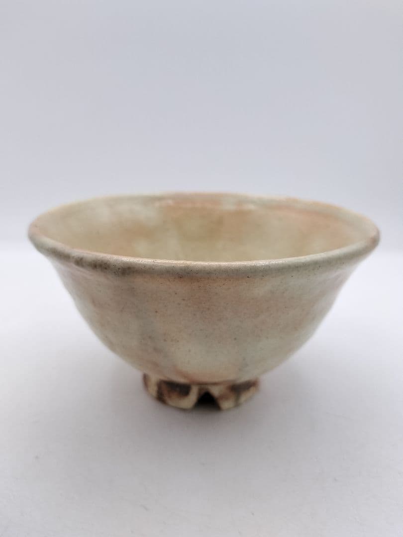 c762 数茶碗 萩 唐泊山 喜村晧司 10客 木箱 茶道具 古物