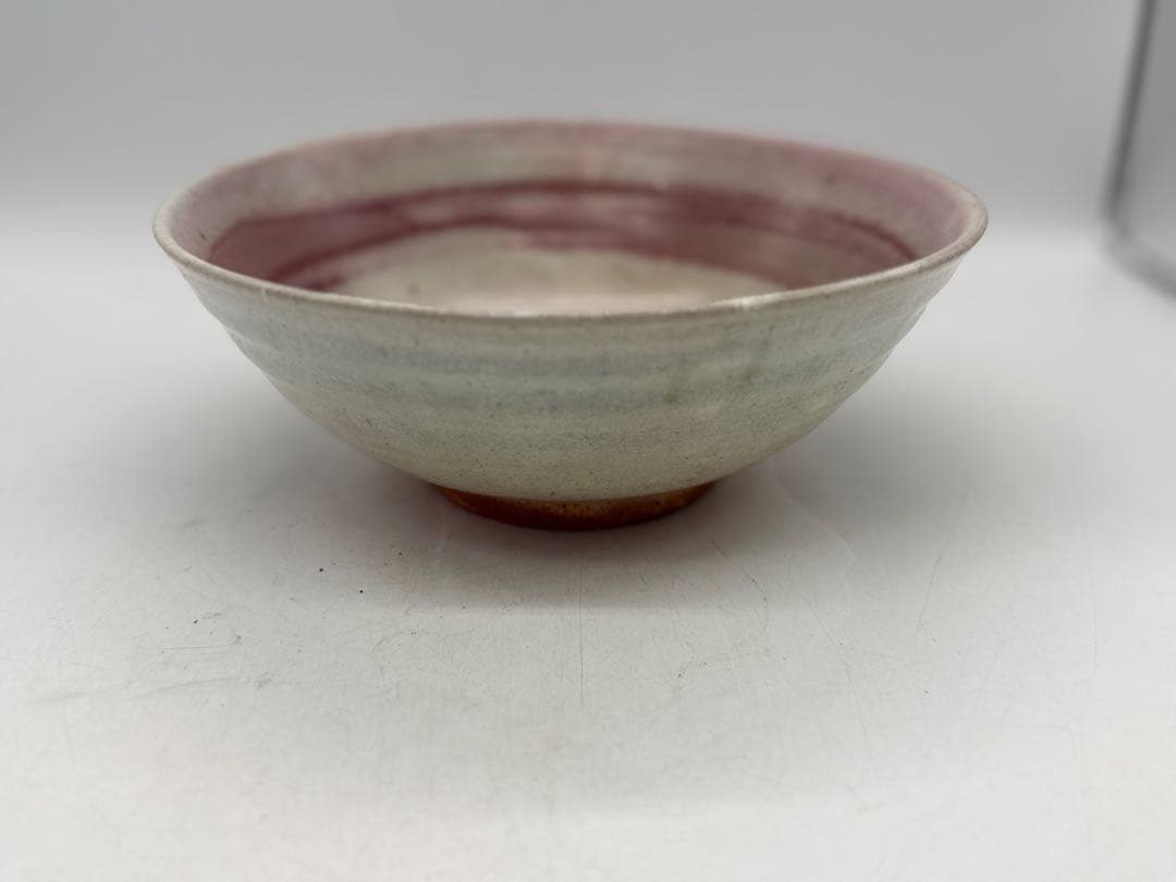 坂田甚内作　辰砂釉鉢　名人作　送料込み250605