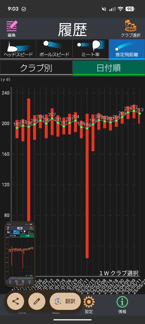Yupiteru ゴルフスイングトレーナー GST-7 BLE [ケース付き]