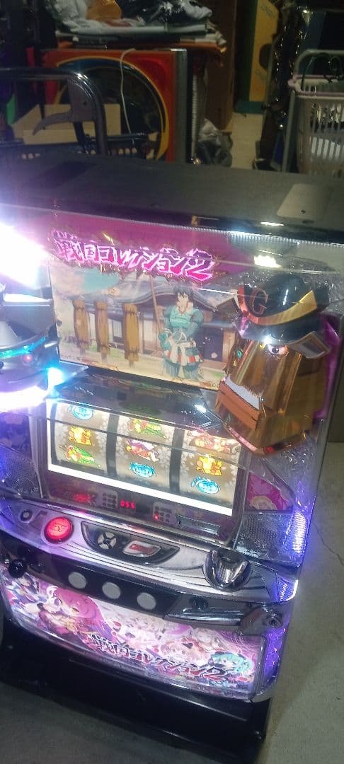 送料込　パチスロ　実機KPE 戦国コレクション2 アミューズ　不要　家スロ