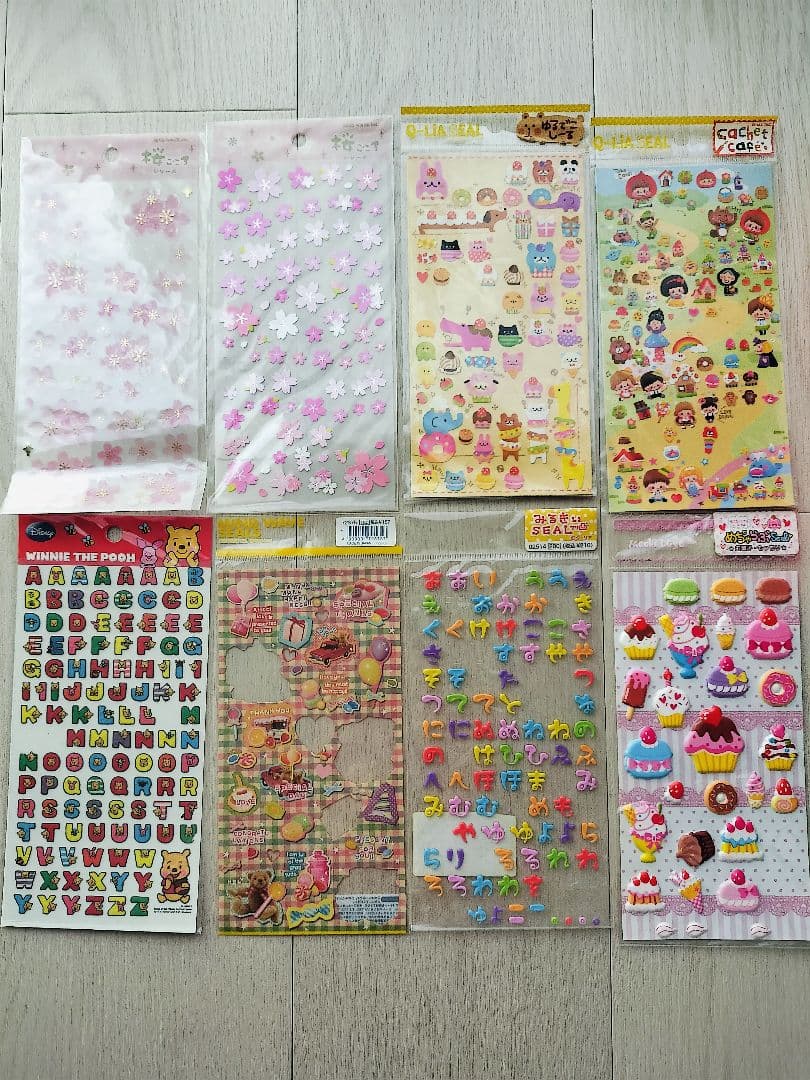 シール　いろいろ　かわいい　未使用あり